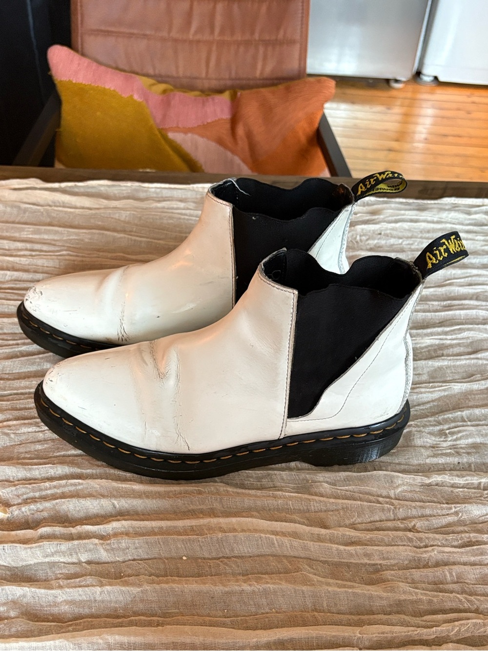 Dr. Martens BIANCA Women’s White Chelsea Boots